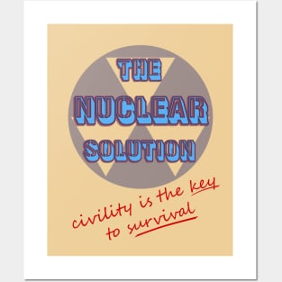 The Nuclear Solution: Civility Posters and Art